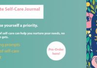 Self-care journal promoting prioritization for women.